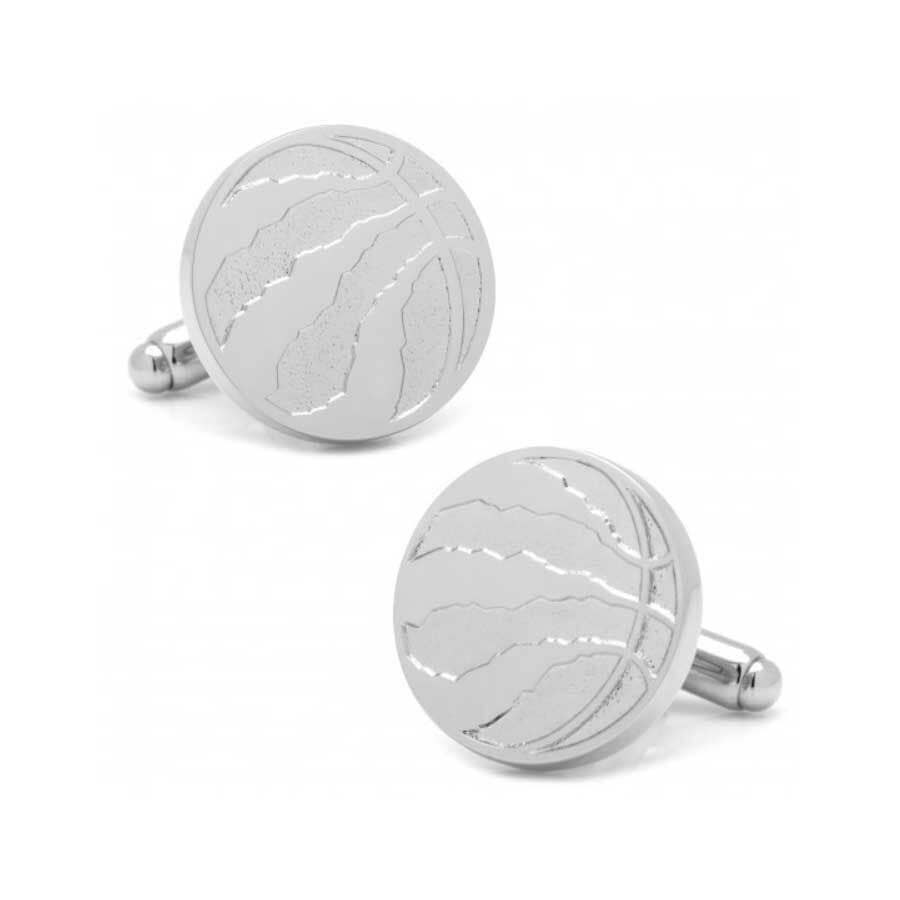 Toronto Raptors Silver Edition Cufflinks Novelty Cufflinks NBA 