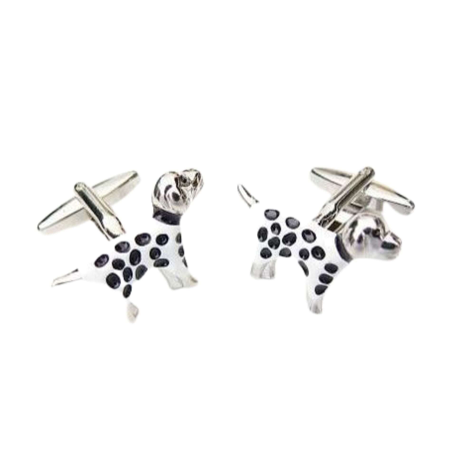 Dalmatian Dog Cufflinks Novelty Cufflinks Clinks Australia 