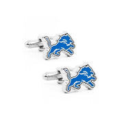 Detroit Lions Cufflinks Novelty Cufflinks NFL