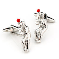 Cricket Batter Cufflinks Novelty Cufflinks Clinks Australia