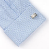 Classic Curve Silver Cufflinks Classic & Modern Cufflinks Clinks Australia