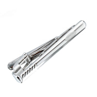 Baseball Bat Silver Tie Clip Tie Bars Clinks