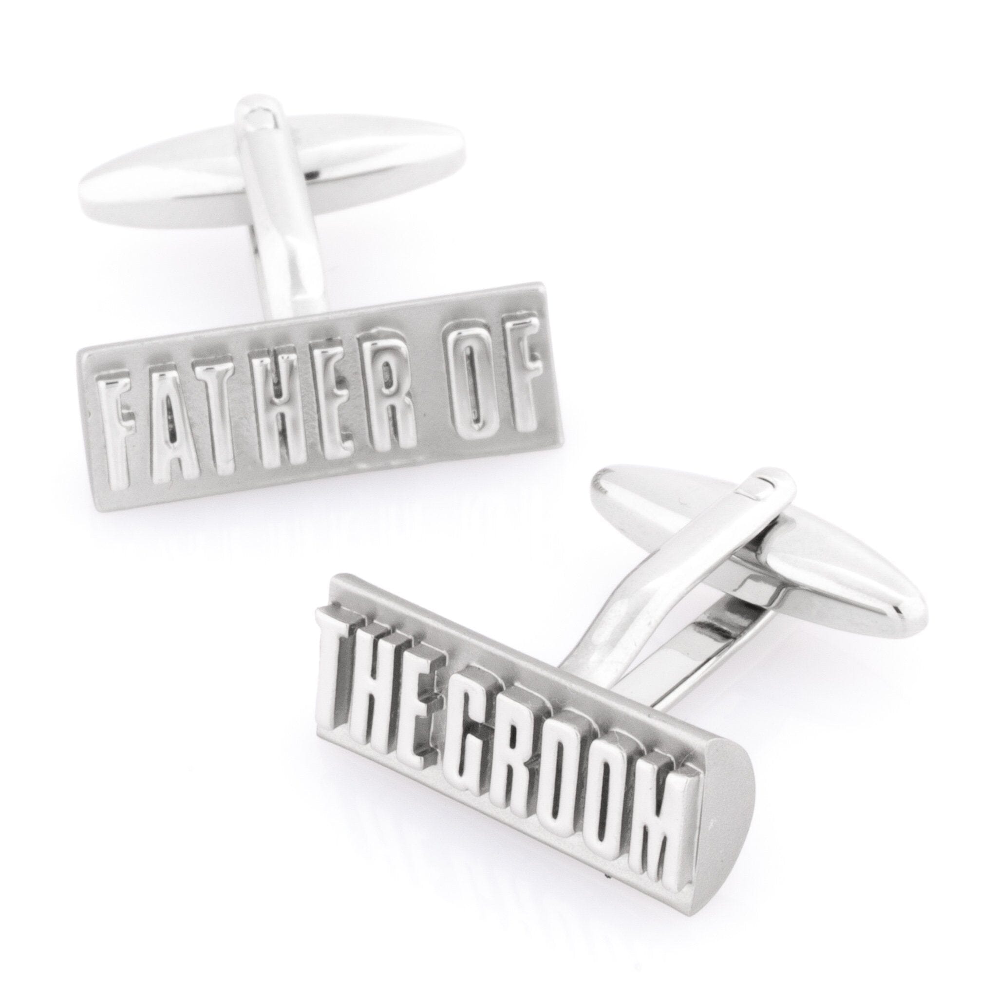 Father of the Groom Raised Lettering Wedding Cufflinks Wedding Cufflinks Clinks Australia Father of the Groom Raised Lettering Cufflinks 