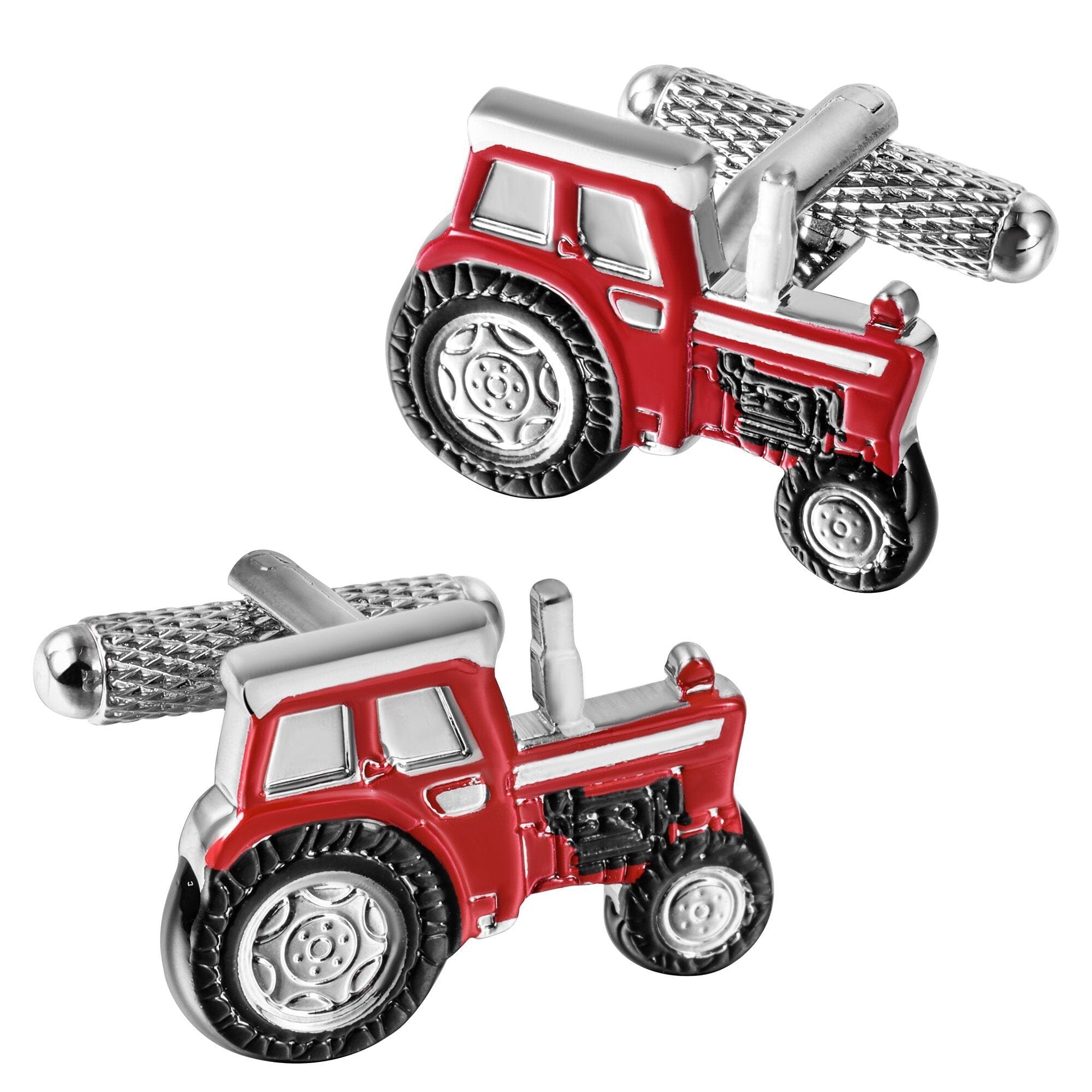 Red Tractor Cufflinks Novelty Cufflinks Clinks Australia Red Tractor Cufflinks 