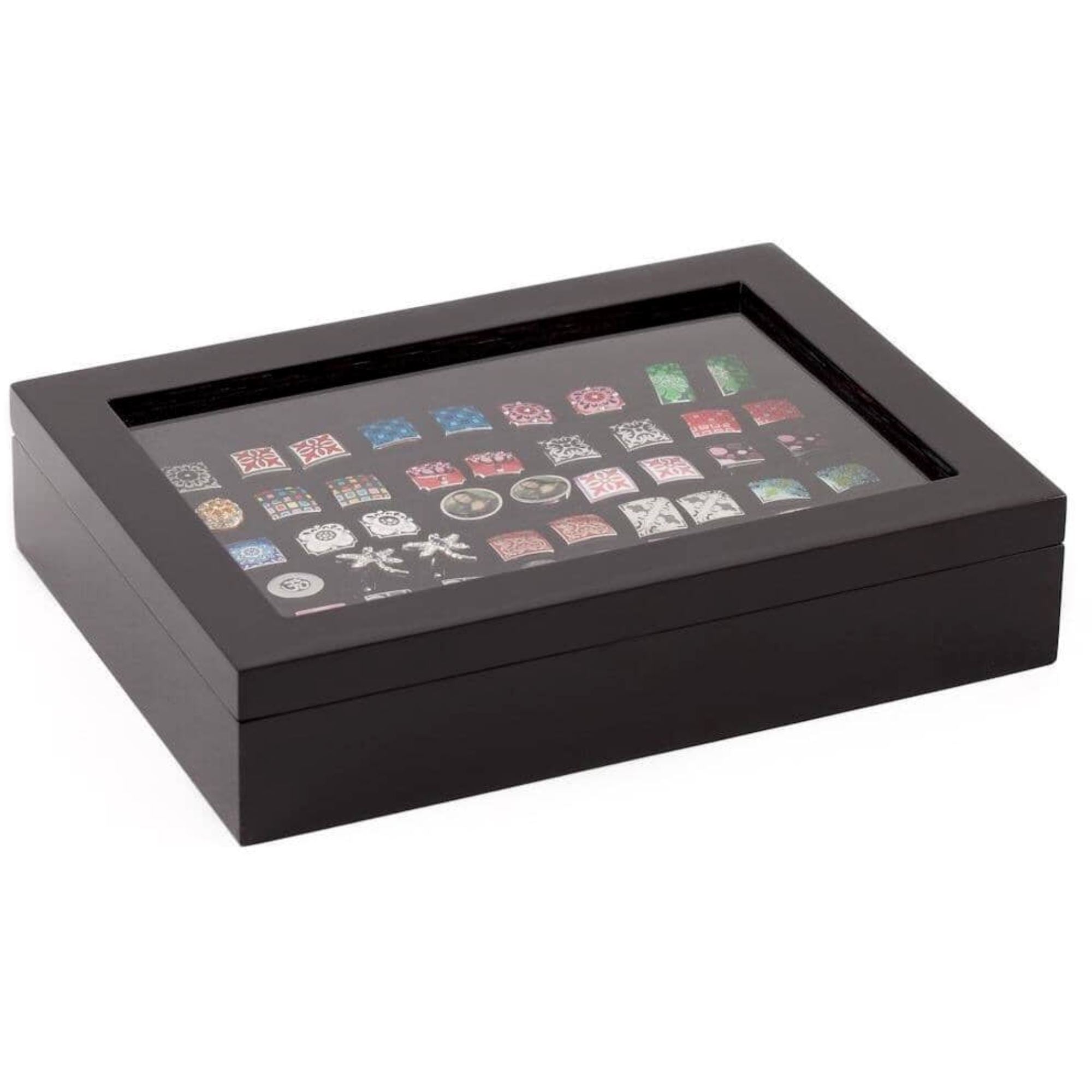 36 Pair Black Cufflink Box Cufflink Boxes Clinks Australia 