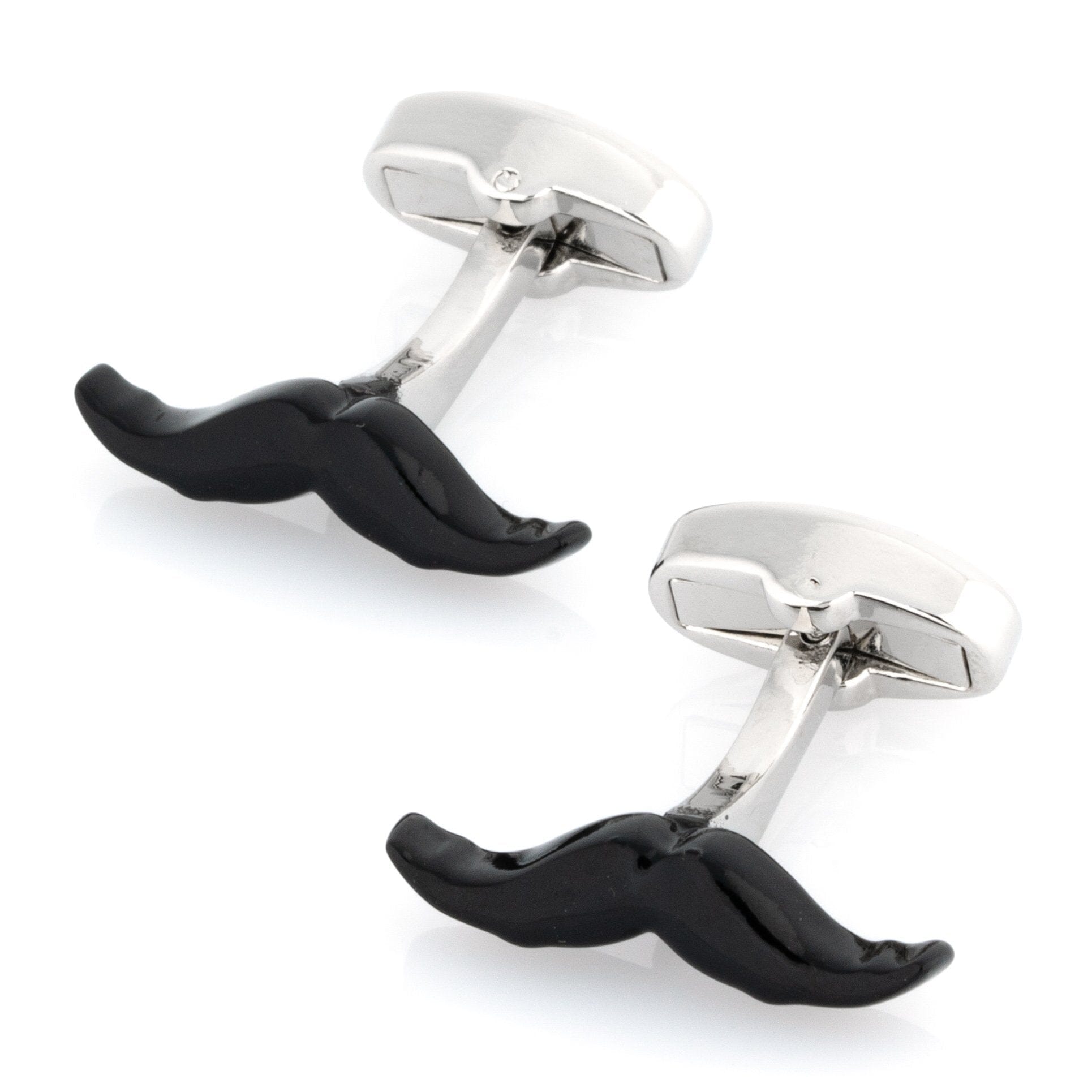 Black Moustache Cufflinks Novelty Cufflinks Clinks Australia 