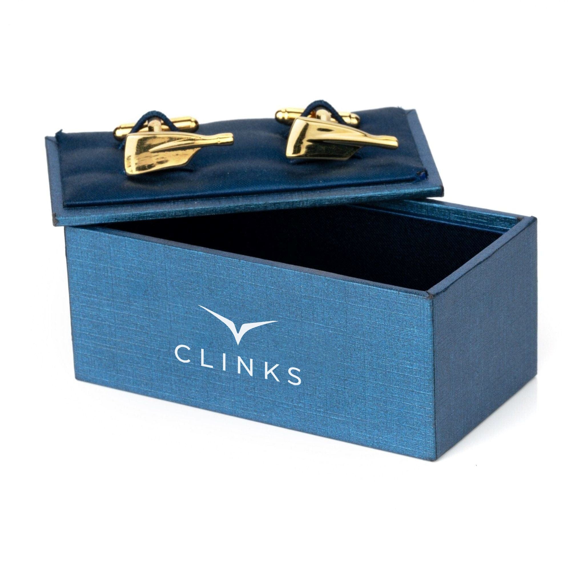 Gold Paddle Oar Cufflinks Novelty Cufflinks Clinks Australia 