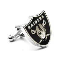 Las Vegas Raiders Cufflinks (ex - Oakland Raiders) Novelty Cufflinks NFL