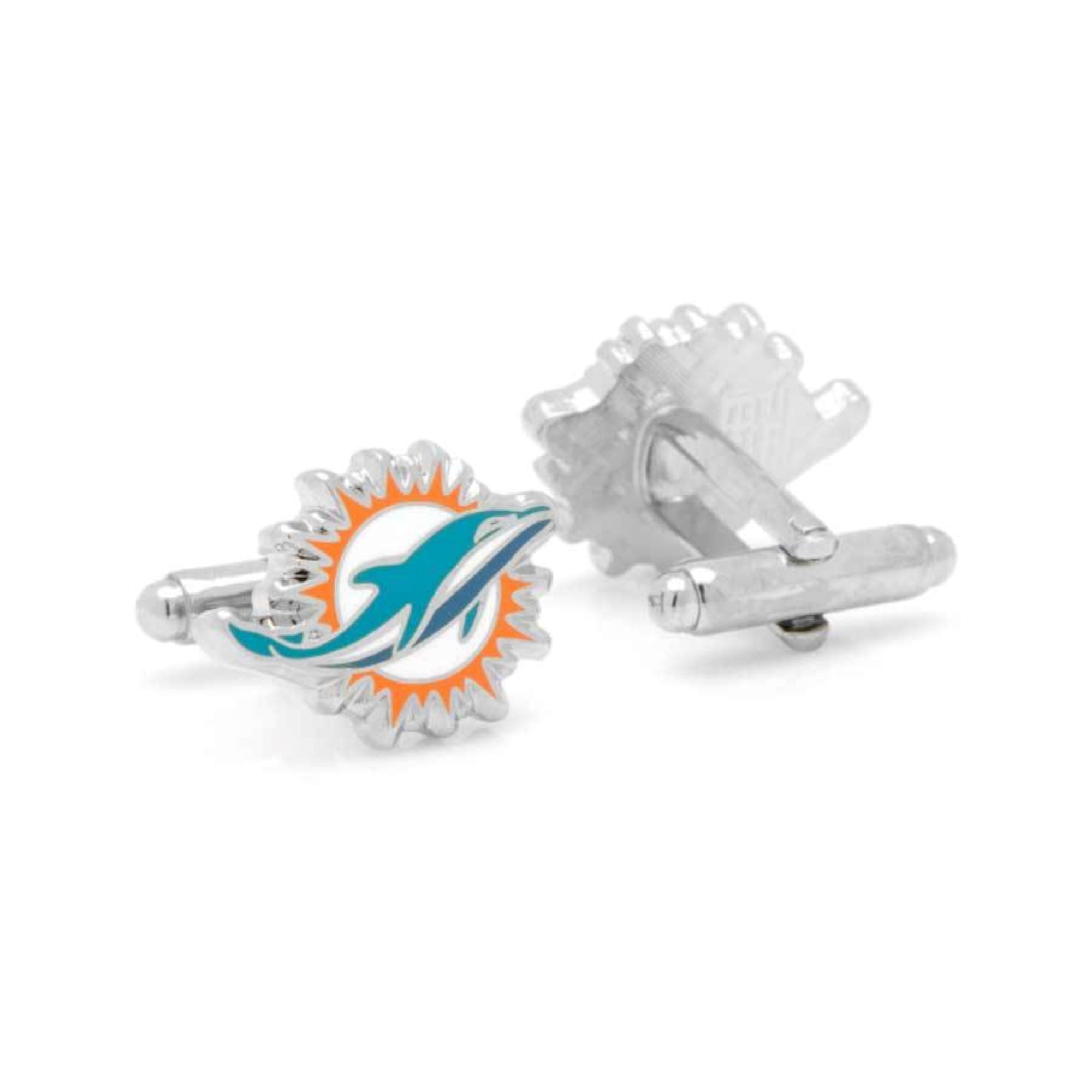 Miami Dolphins Cufflinks Novelty Cufflinks NFL 
