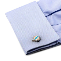 Miami Dolphins Cufflinks Novelty Cufflinks NFL