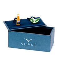 Lager & Lime Cufflinks Novelty Cufflinks Clinks Australia