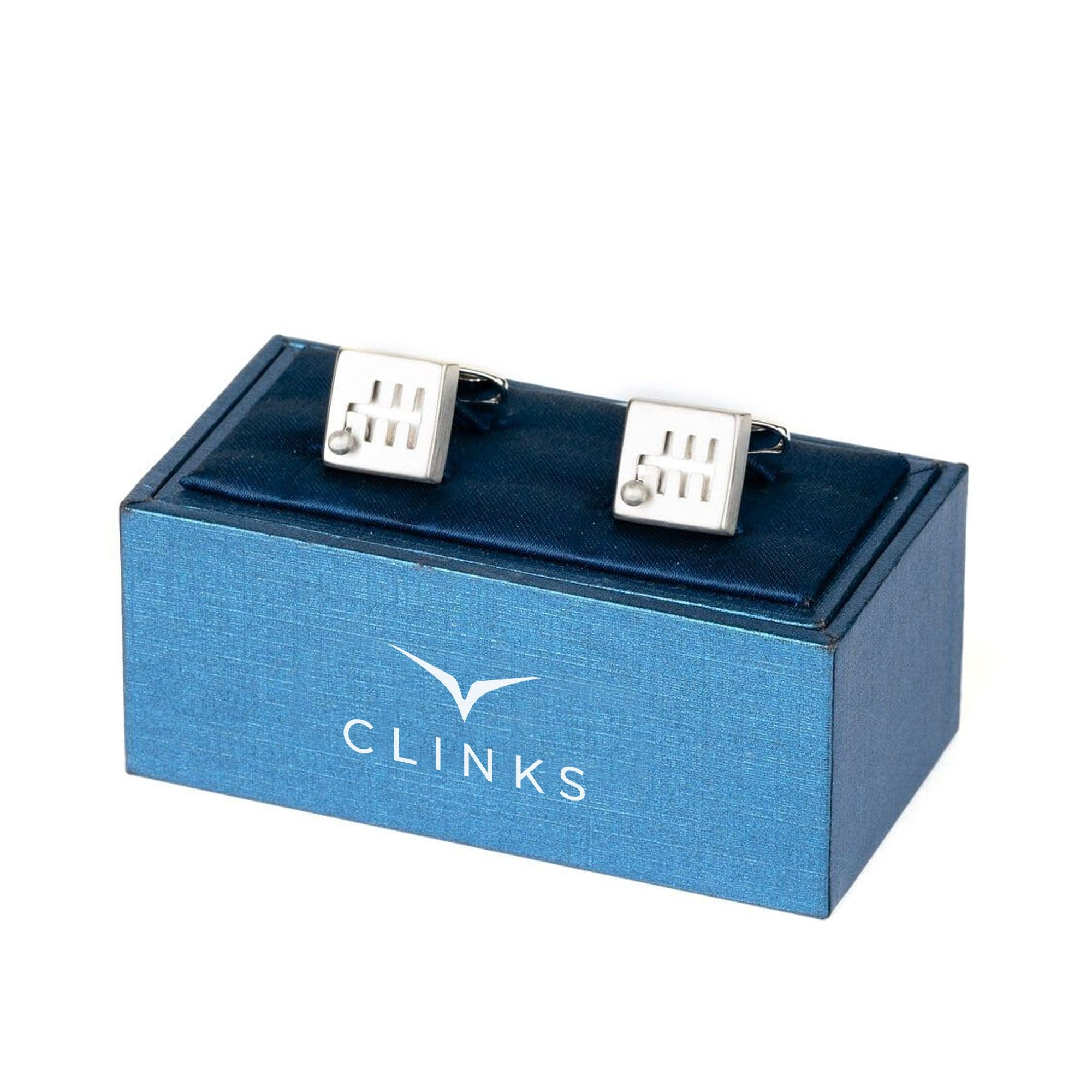 Moving Silver Gear Shift Cufflinks Novelty Cufflinks Clinks Australia 