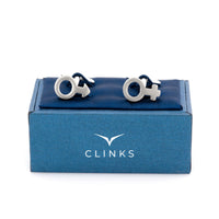 Male and Female Gender Symbol Cufflinks Novelty Cufflinks Clinks Australia