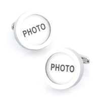 Insert your own Photo DIY Cufflinks Novelty Cufflinks Clinks Australia