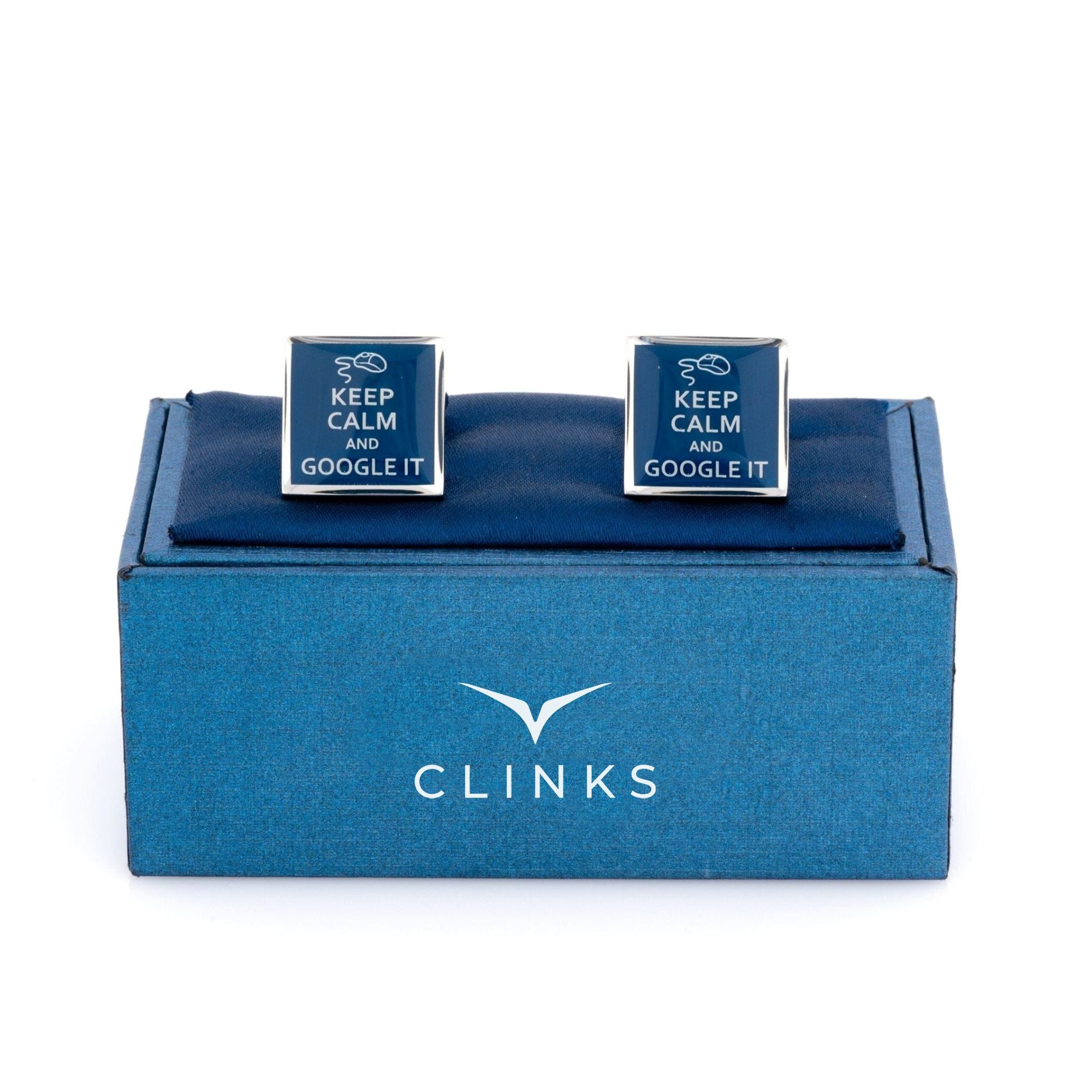 Keep Calm and Google It Novelty Cufflinks Clinks Australia 
