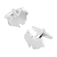 Outline Australian Map Cufflinks Novelty Cufflinks Clinks Australia