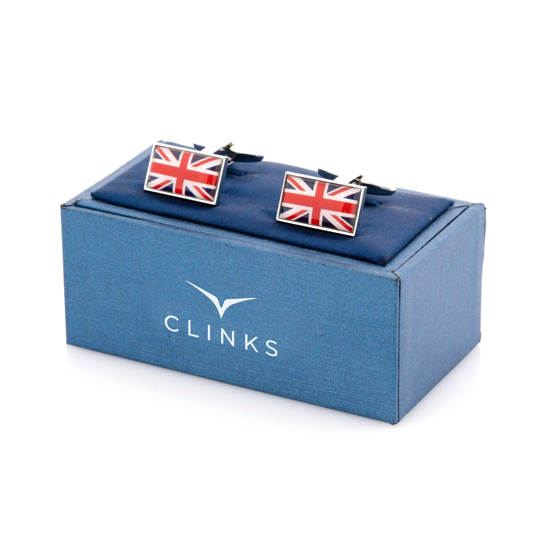 Flag of the United Kingdom - Union Jack Cufflinks Novelty Cufflinks Clinks Australia 