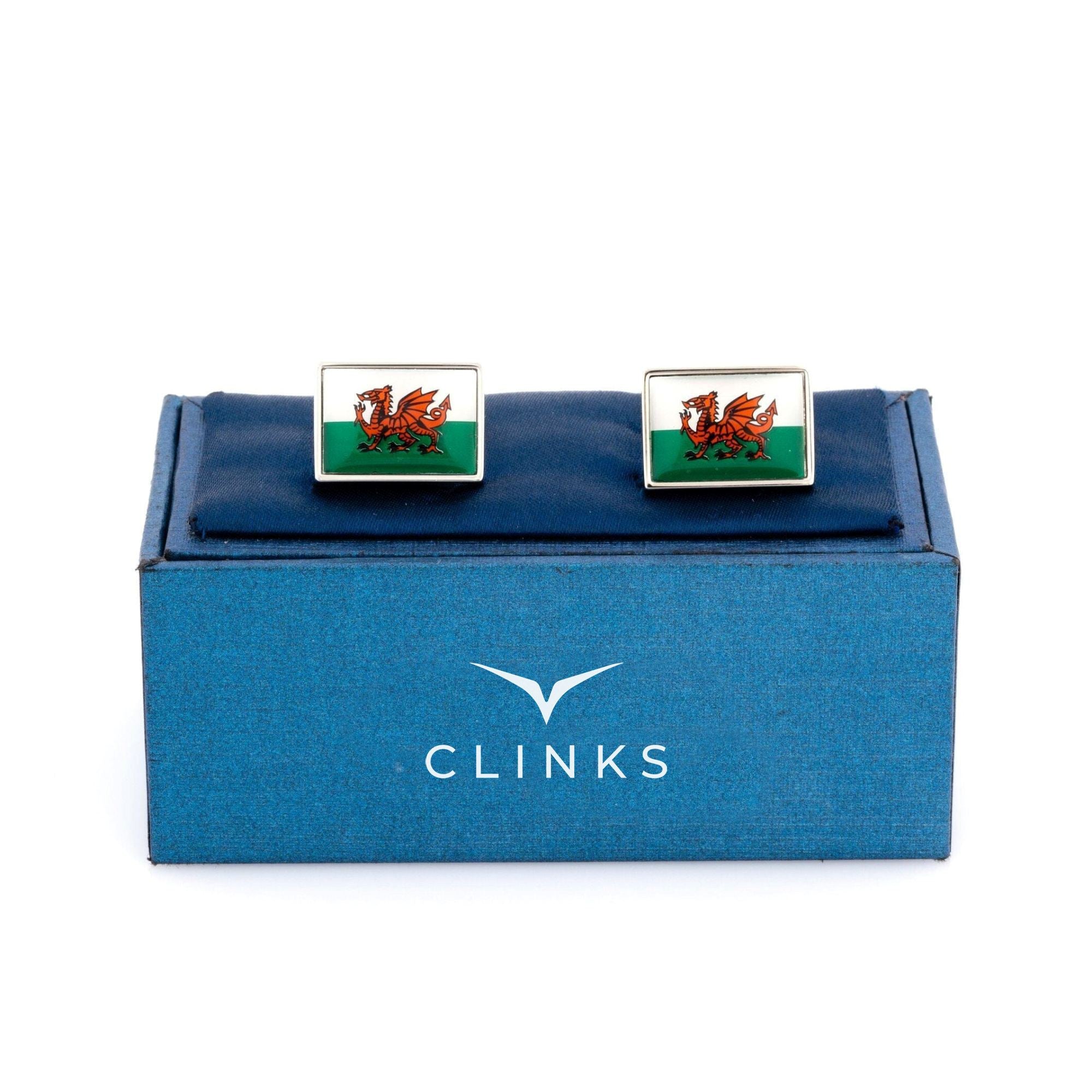 Flag of Wales Cufflinks Novelty Cufflinks Clinks Australia 