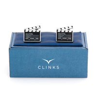 Hollywood Clapper Board Movie Cufflinks Novelty Cufflinks Clinks Australia