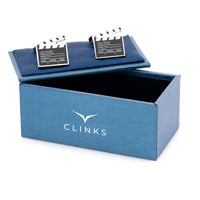 Hollywood Clapper Board Movie Cufflinks Novelty Cufflinks Clinks Australia