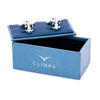 Fleur De Lis Cufflinks Novelty Cufflinks Clinks Australia