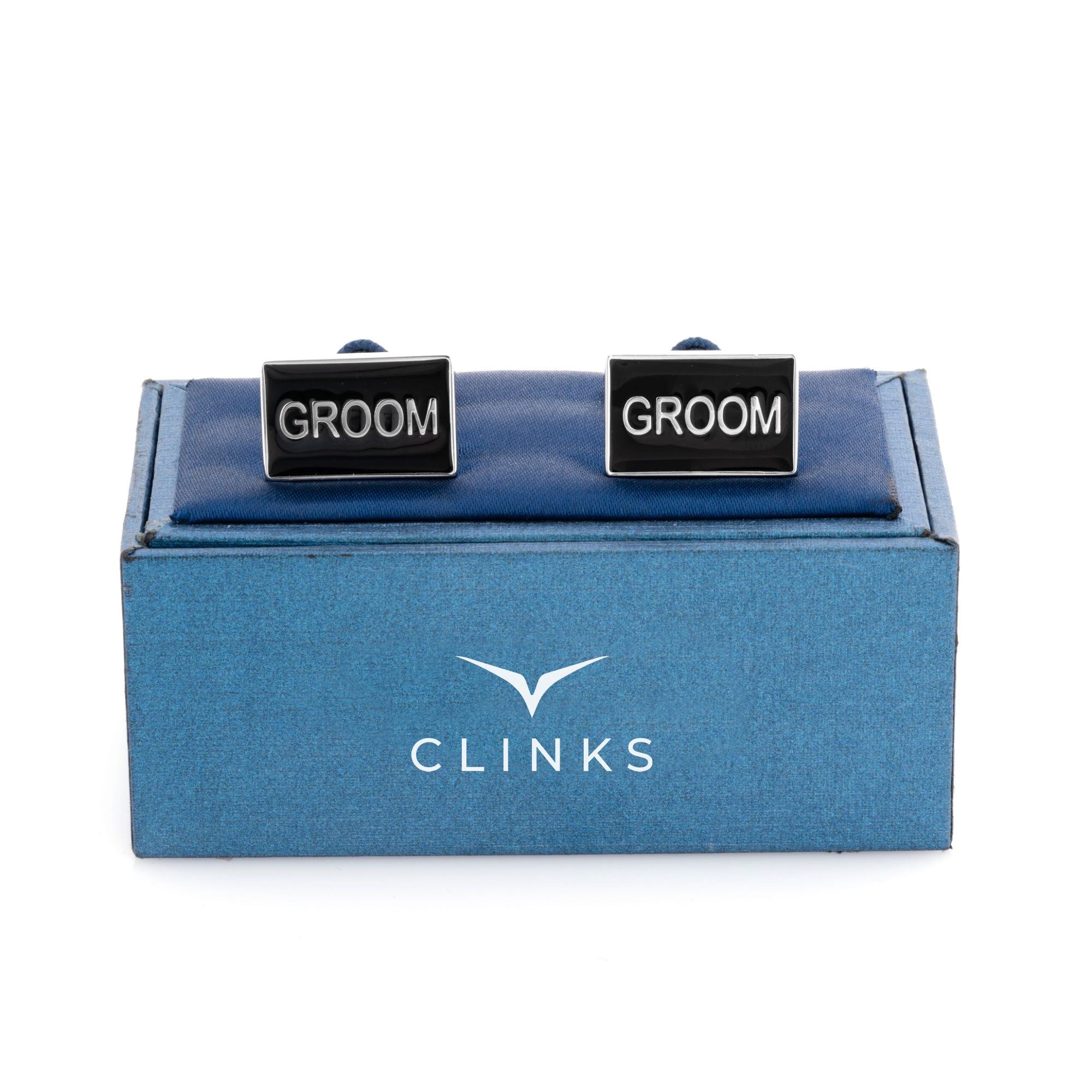 Groom Black and Silver Wedding Cufflinks Wedding Cufflinks Clinks Australia 