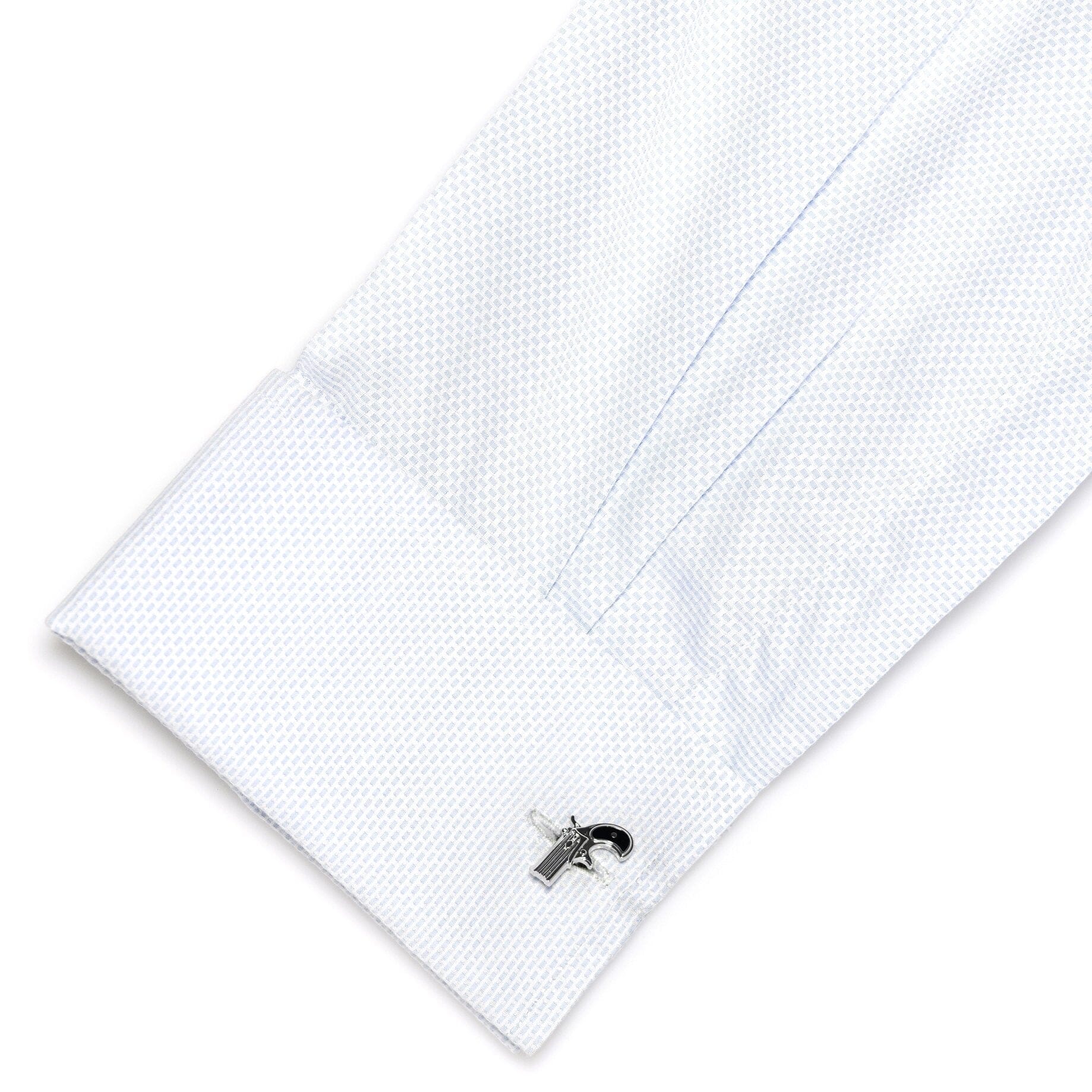 Silver Hand Gun Cufflinks Novelty Cufflinks Clinks Australia 