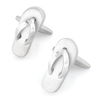 Silver Thongs Cufflinks Novelty Cufflinks Clinks Australia Silver Thongs Cufflinks