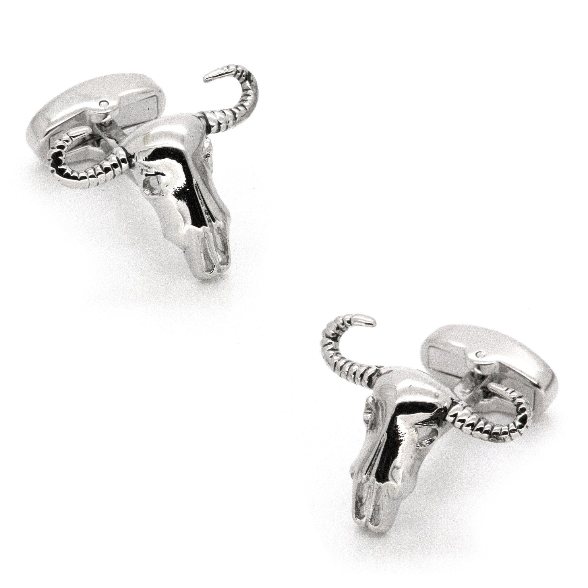 Bulls Head with Horns Cufflinks Novelty Cufflinks Clinks Australia 