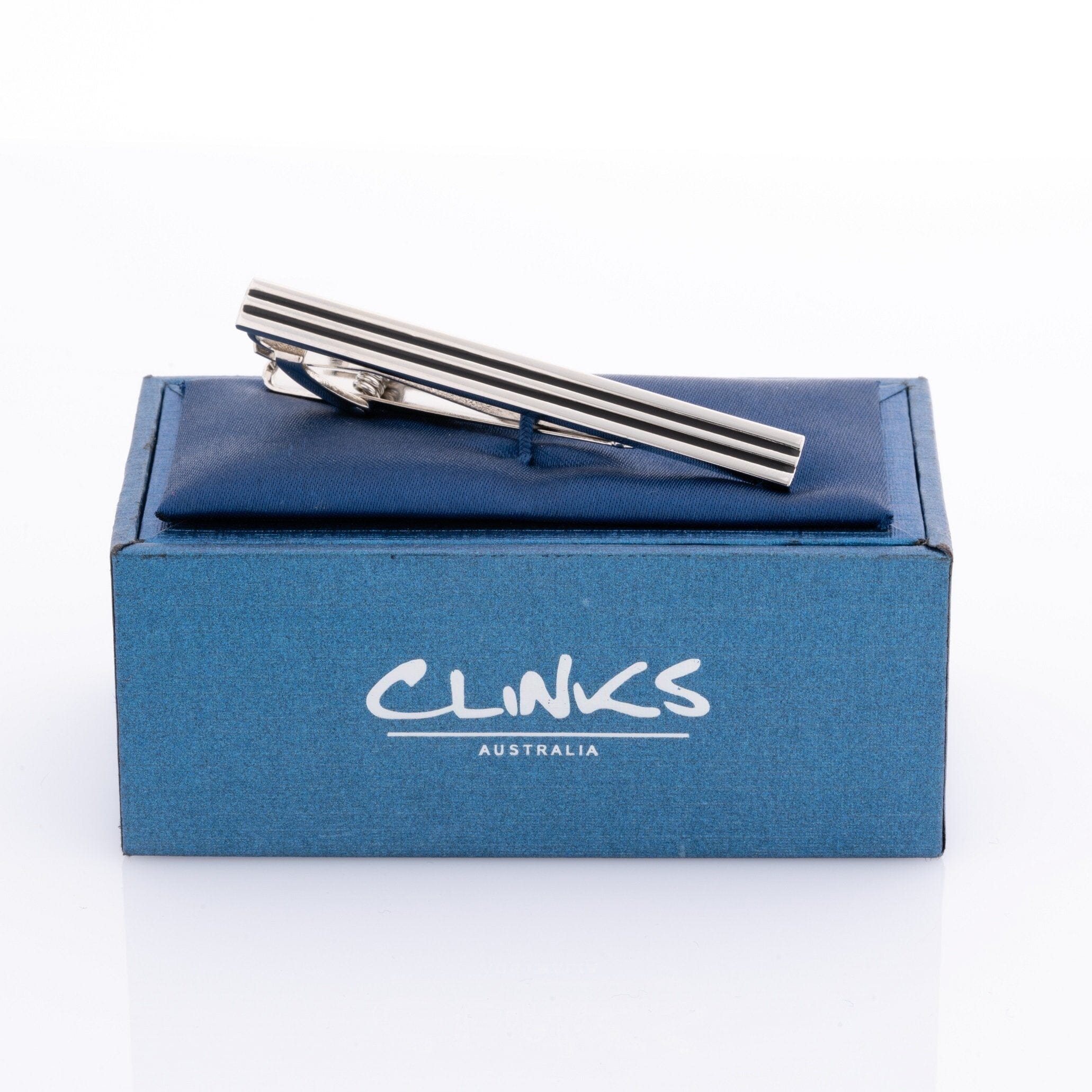 Double Black Lines Tie Clip Tie Clips Clinks Australia 
