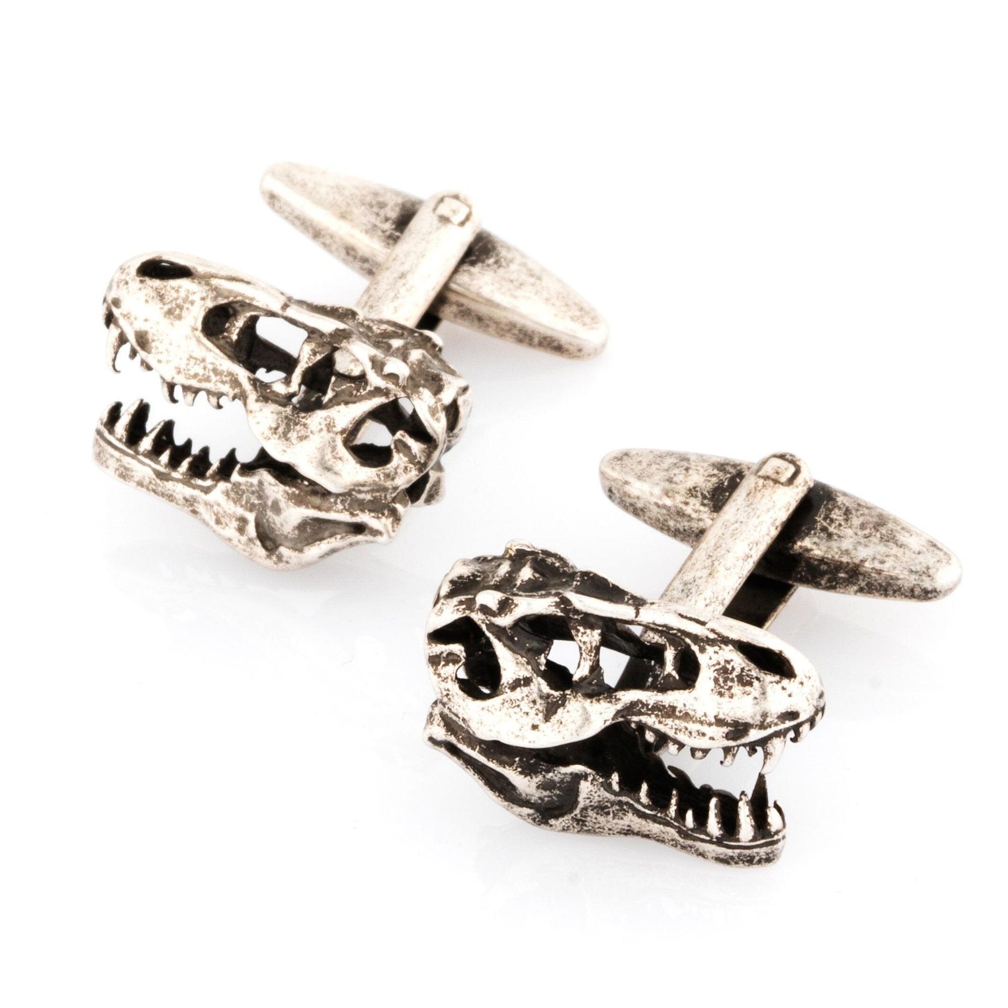 T-Rex Skull Dinosaur Cufflinks Novelty Cufflinks Clinks Australia T-Rex Skull Dinosaur Cufflinks 