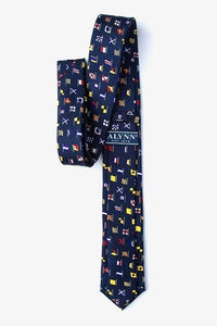 A-Z International Flags Skinny Tie Ties Clinks