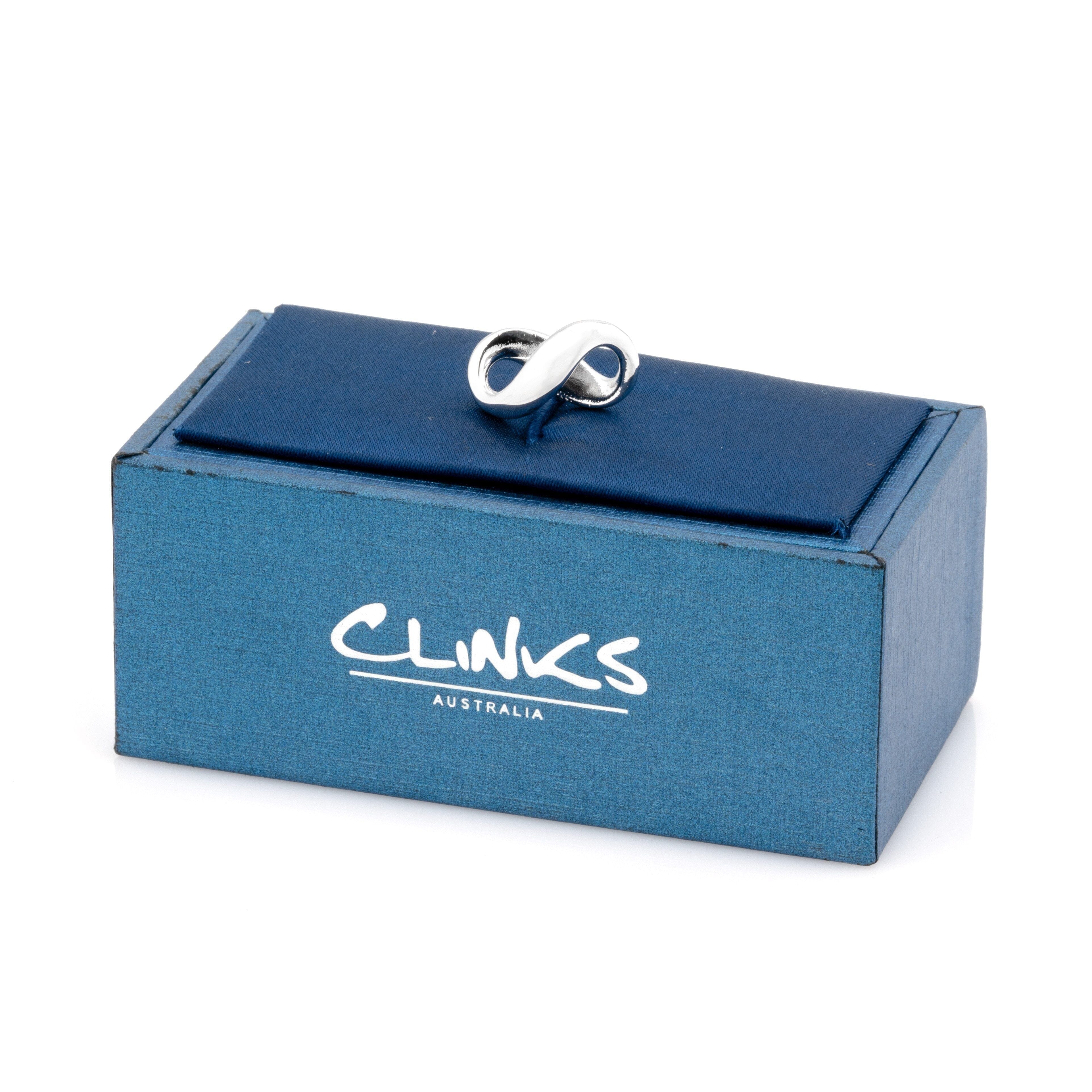 Silver Infinity Symbol Lapel Pin Lapel Pin Clinks 