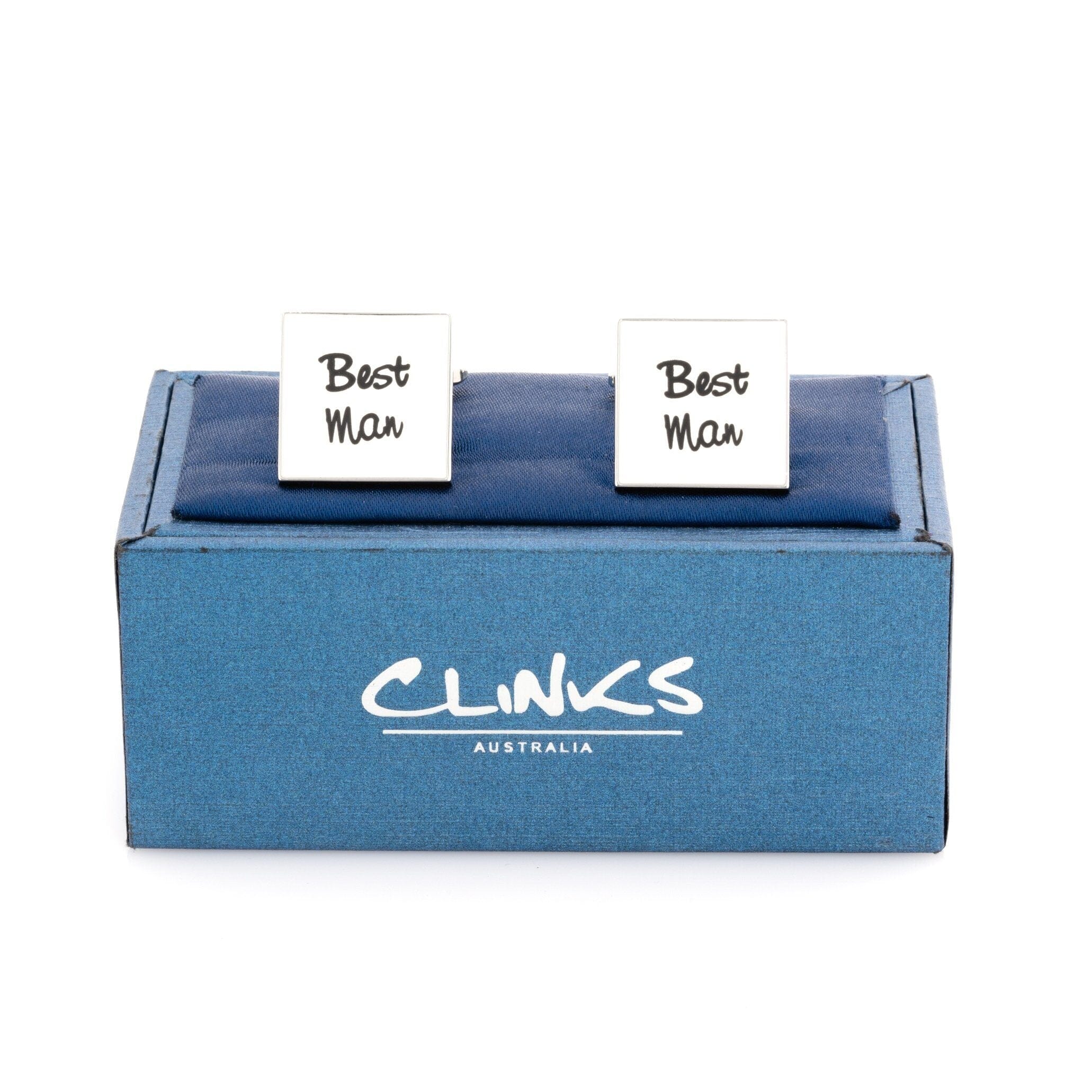 Best Man White Wedding Cufflinks Wedding Cufflinks Clinks Australia 