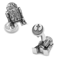 Star Wars R2D2 3D Antique Moving Head Cufflinks Novelty Cufflinks Star Wars