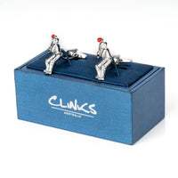 Cricket Batter Cufflinks Novelty Cufflinks Clinks Australia