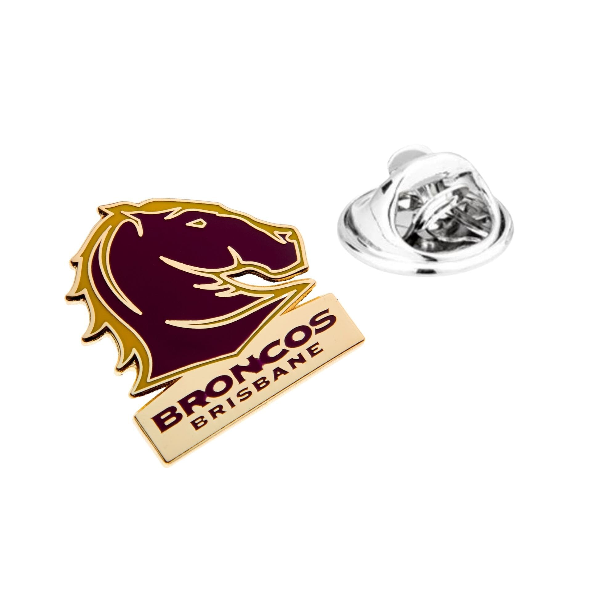 Brisbane Broncos Logo NRL Pin Lapel Pin Clinks Default 