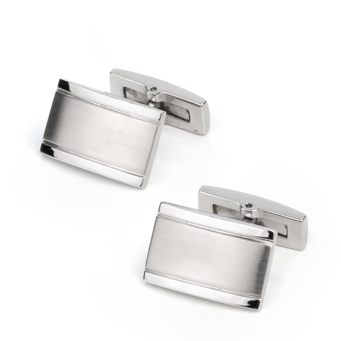 Classic Curve Silver Cufflinks Classic & Modern Cufflinks Clinks Australia Classic Curve Silver Cufflinks 