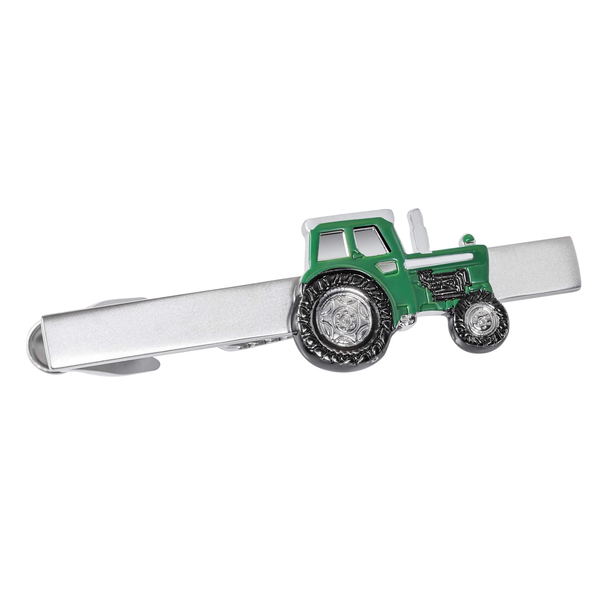 Green Tractor Tie Clip Tie Clips Clinks Australia 