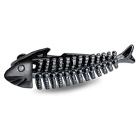 Gunmetal Fish Skeleton Tie Clip Tie Bars Clinks Australia