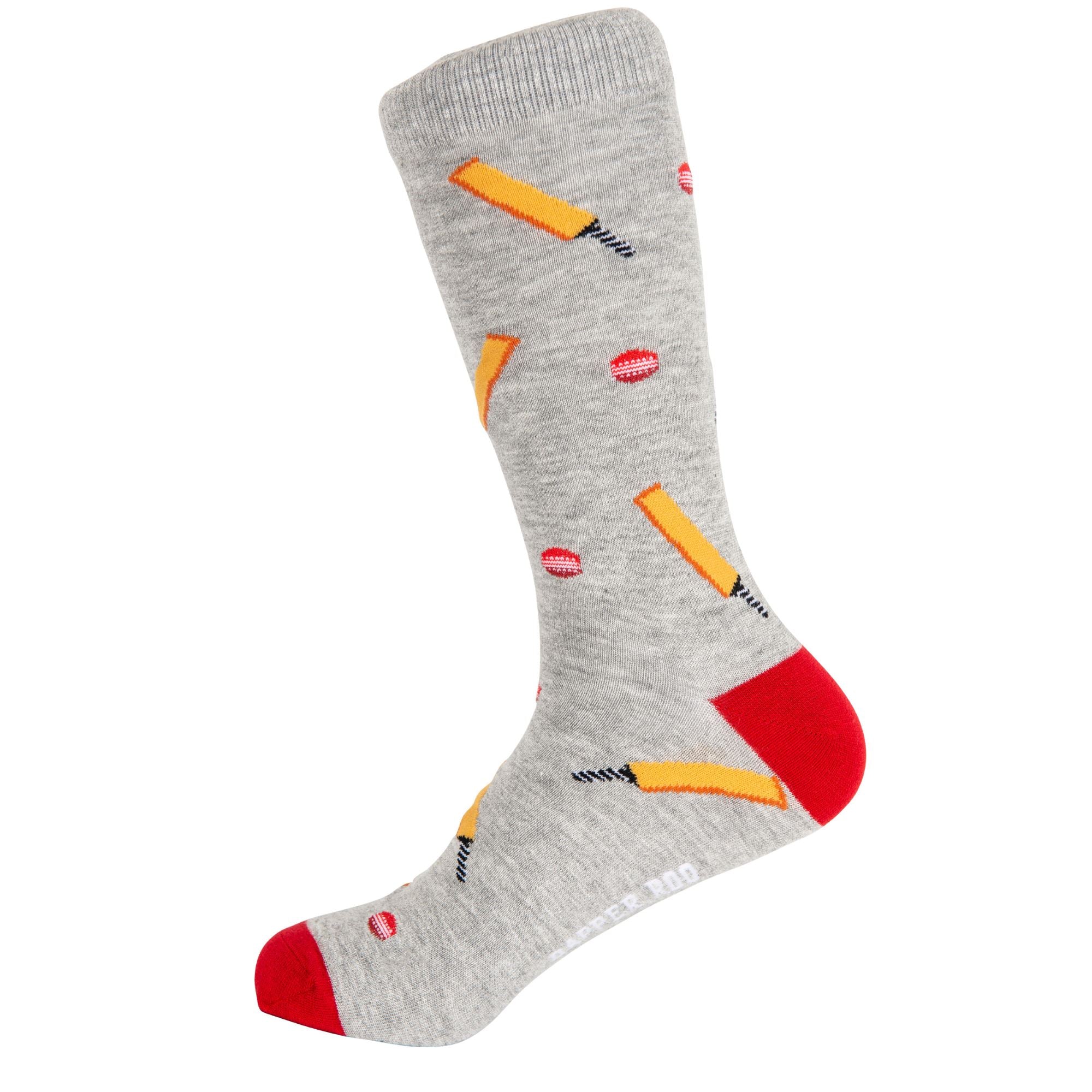 Hat Trick Cricket Bamboo Socks by Dapper Roo Socks Dapper Roo 
