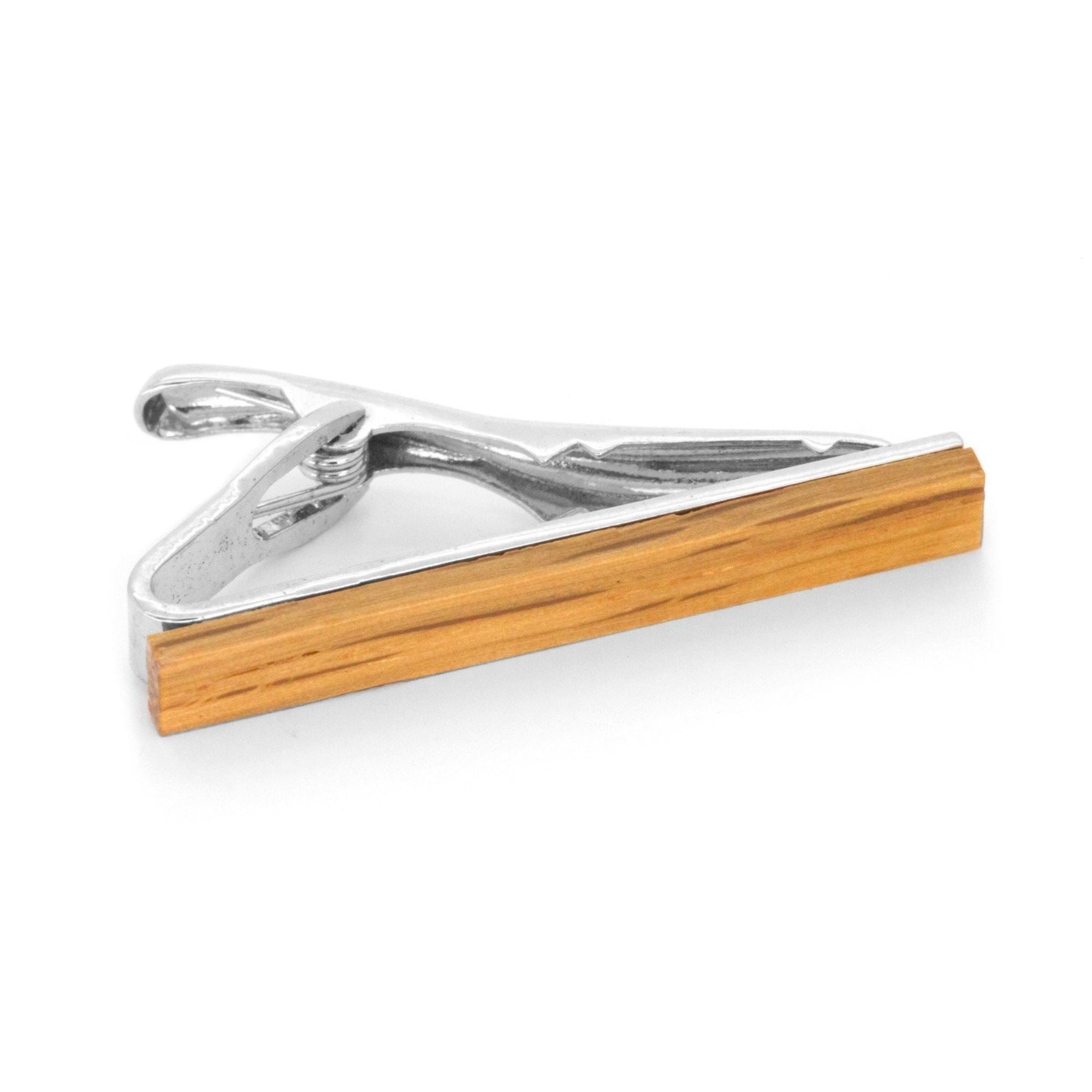 Light Wood Small Tie Clip Tie Clips Clinks Australia 