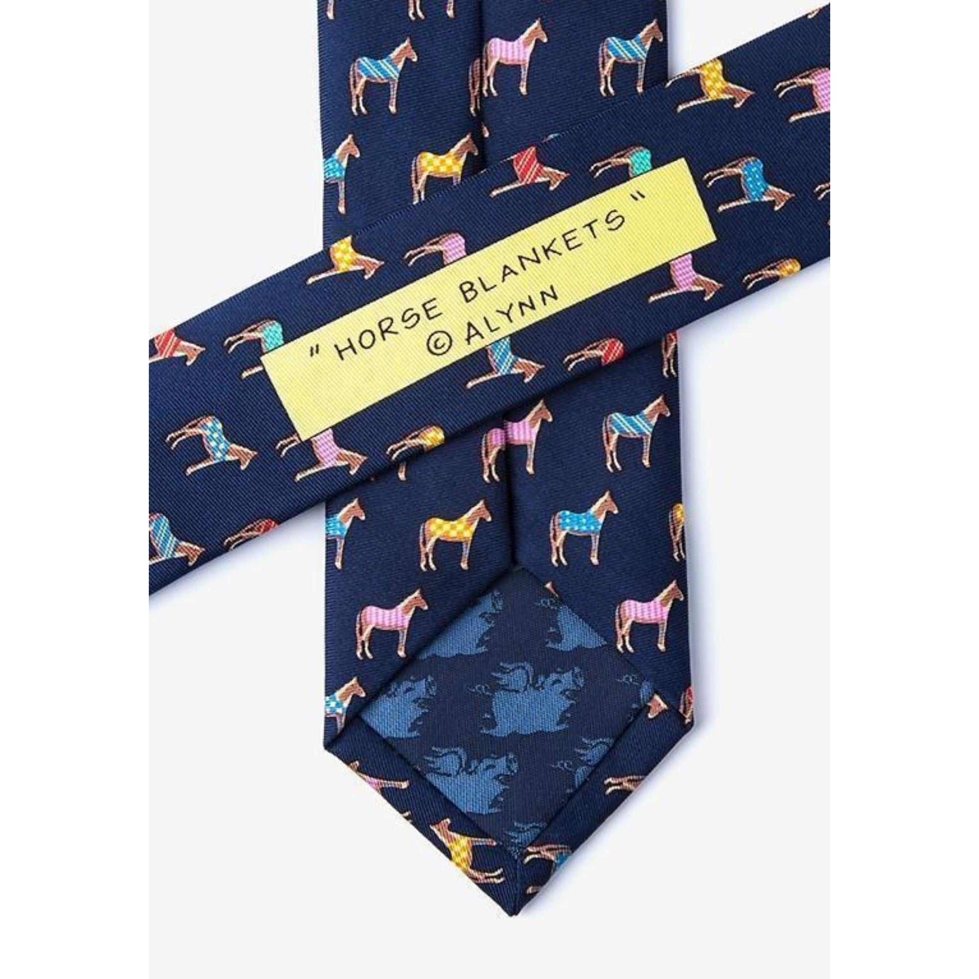 Horse Blankets Skinny Tie Ties Alynn 