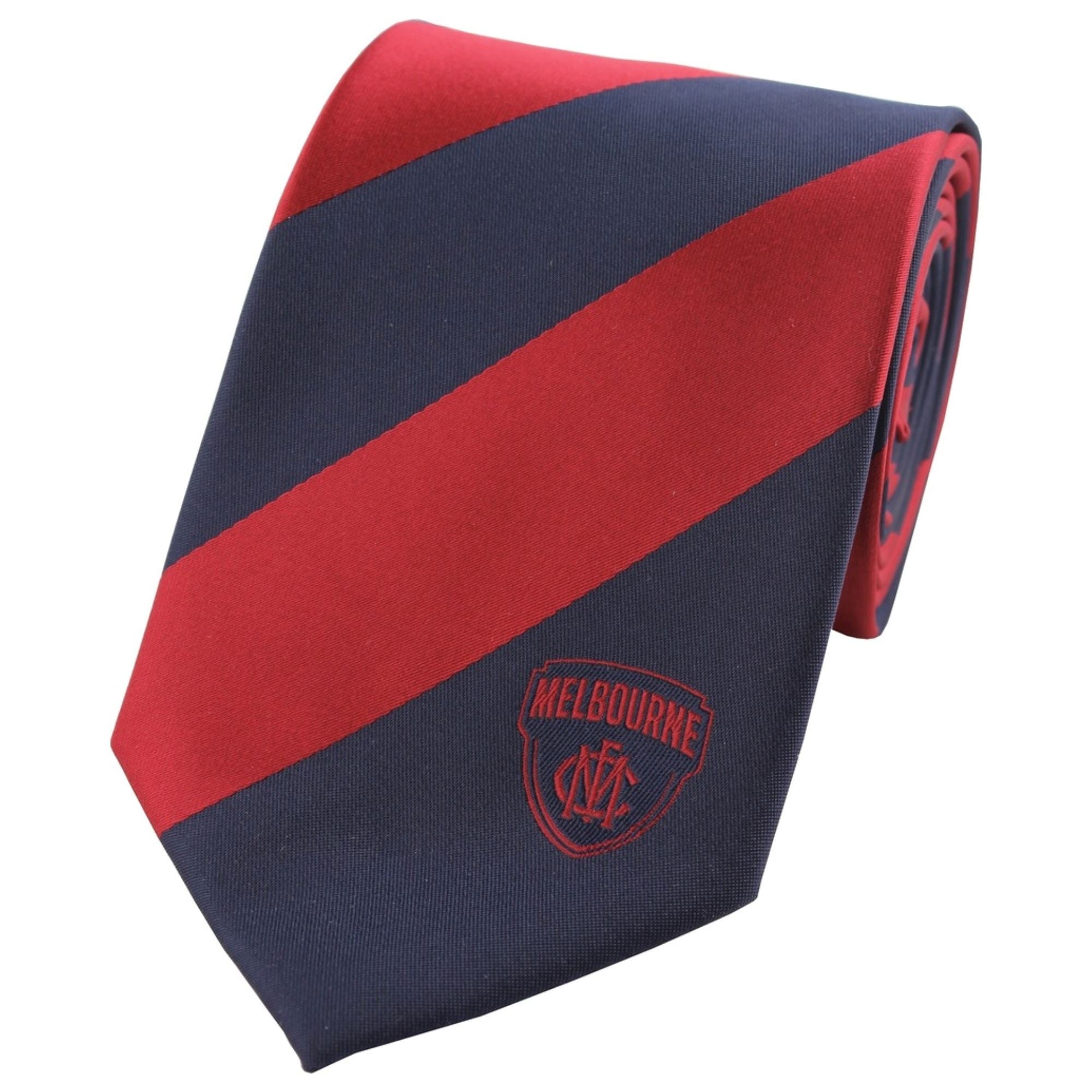 Melbourne AFL Microfibre Tie Ties AFL Default 