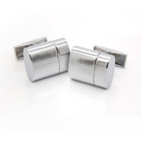 Working USB Cufflinks 32Gb Oval Flash Drive in Silver Novelty Cufflinks Clinks Australia Working USB Cufflinks 32Gb Oval Flash Drive in Silver