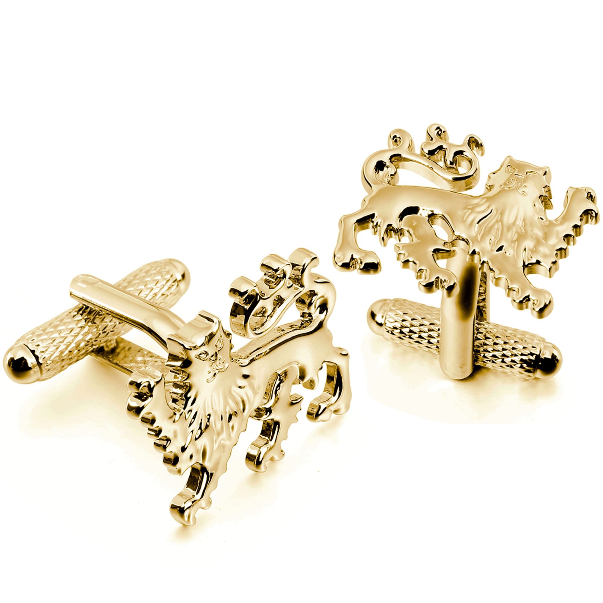 Lion Crest Cufflinks Novelty Cufflinks Clinks Australia Lion Crest Cufflinks 